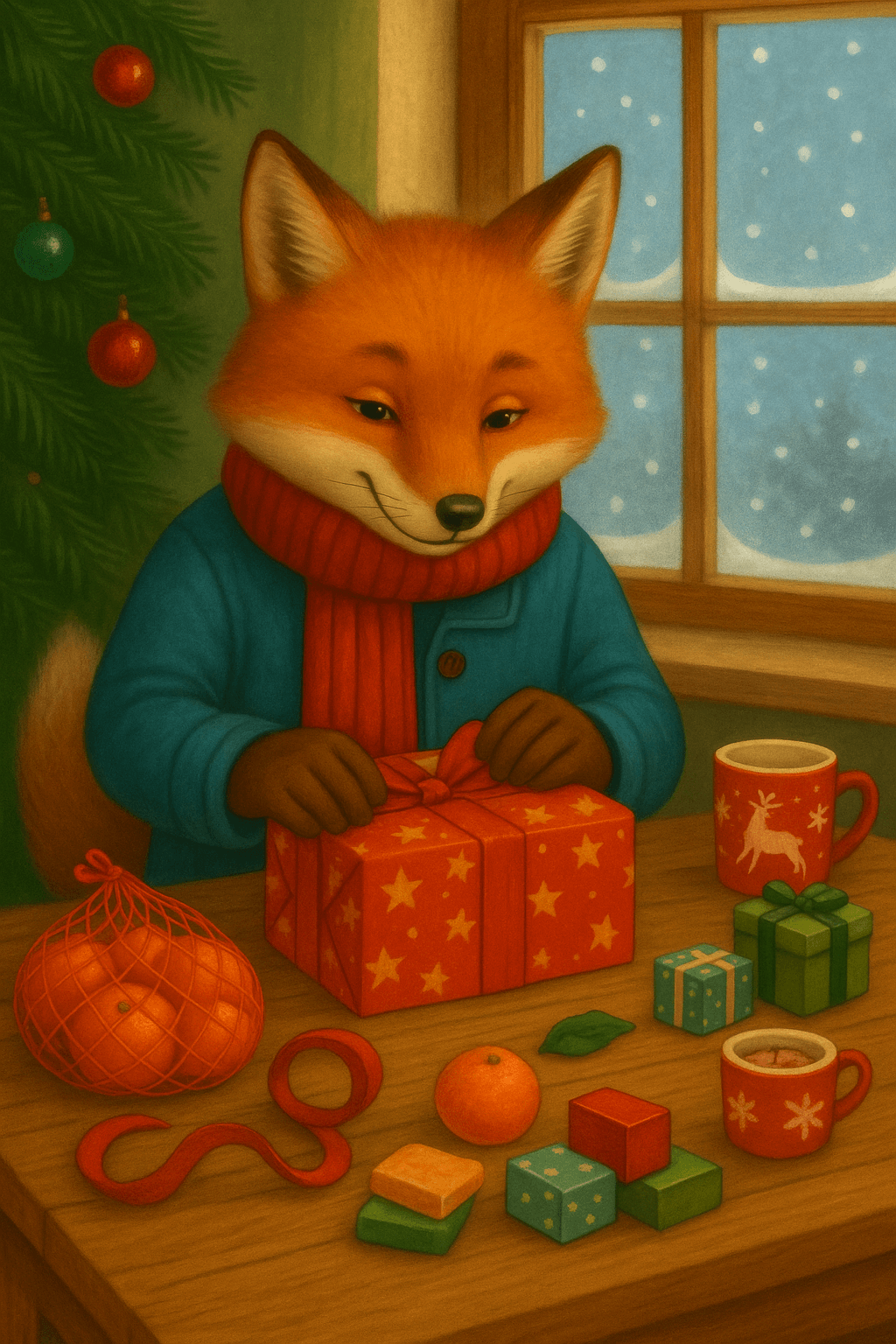 Рассказ Мандаринового Лиса