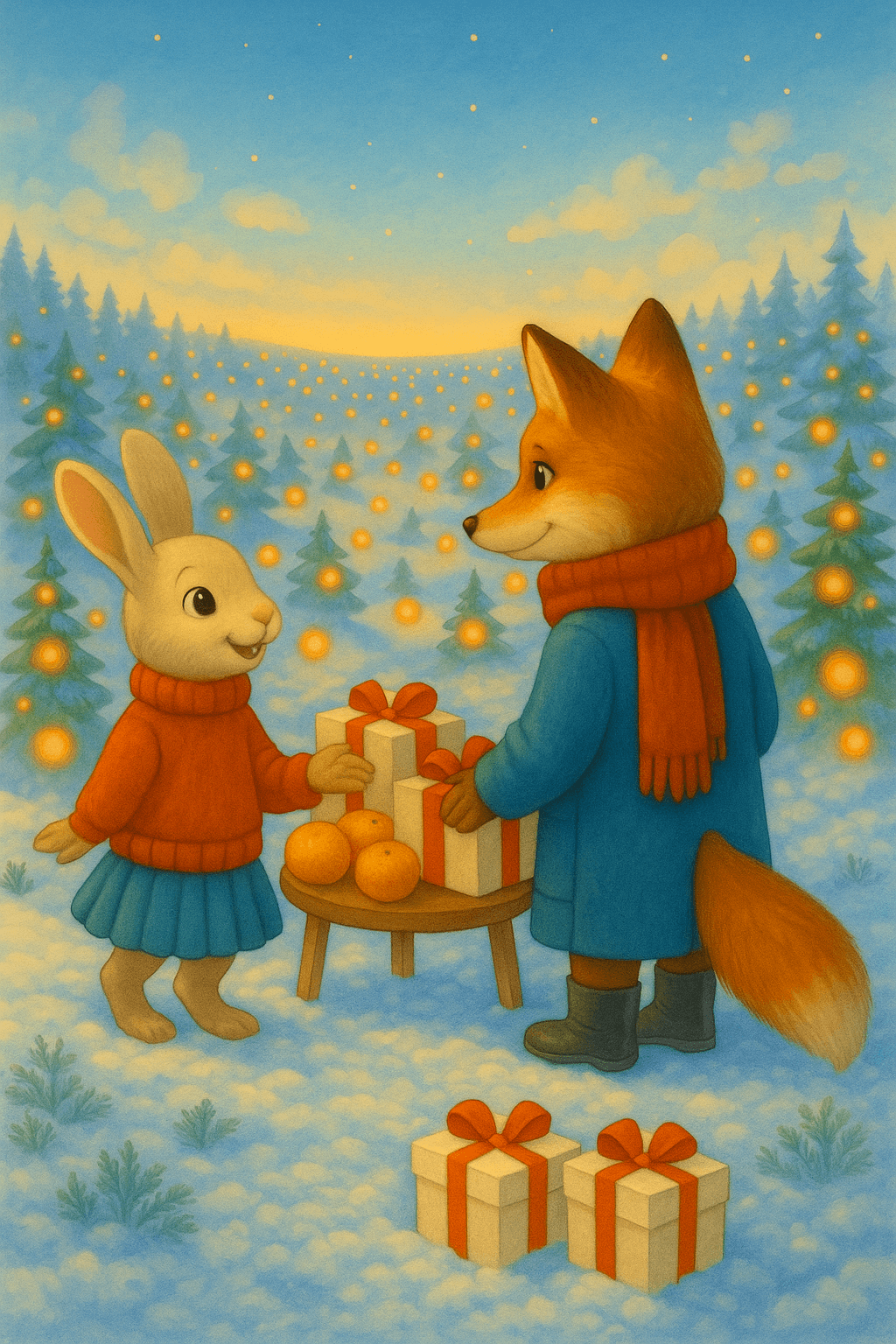 Финальный новогодний рисунок