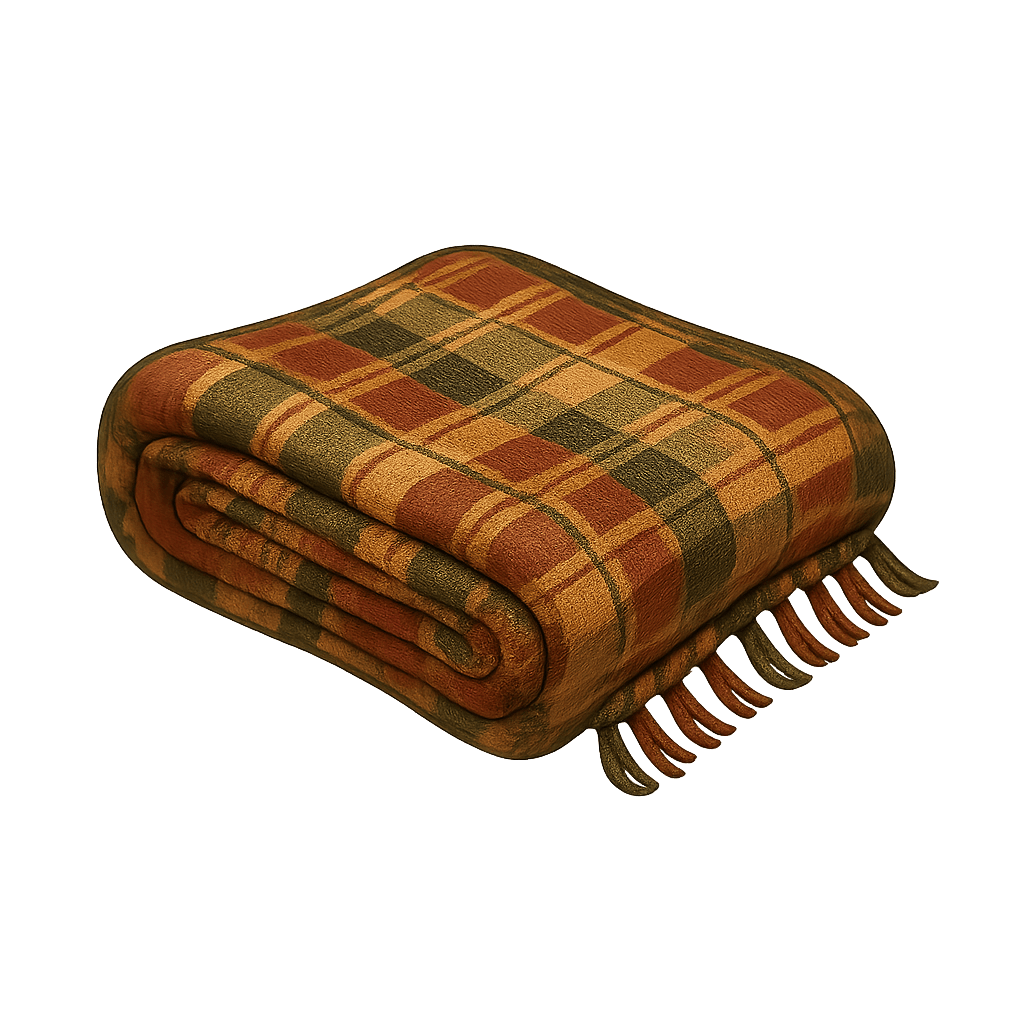 Пледы и тёплый текстиль